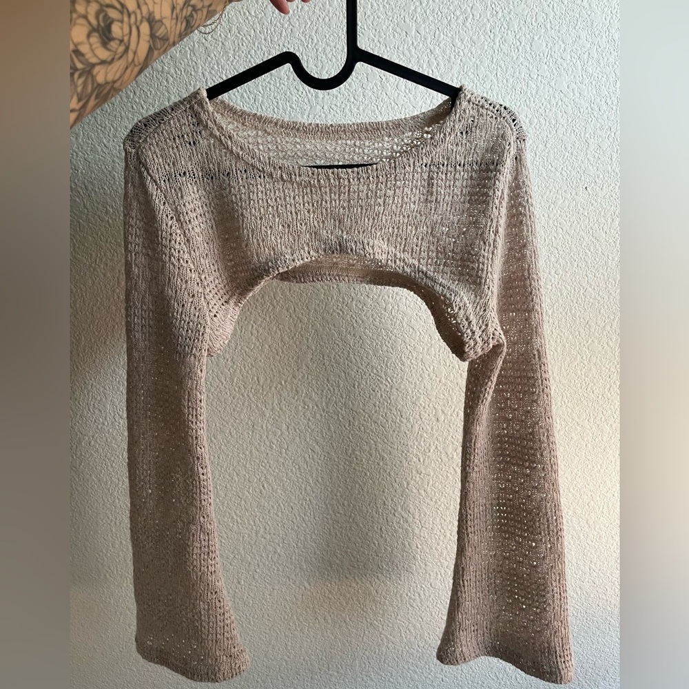 Cropped sweater